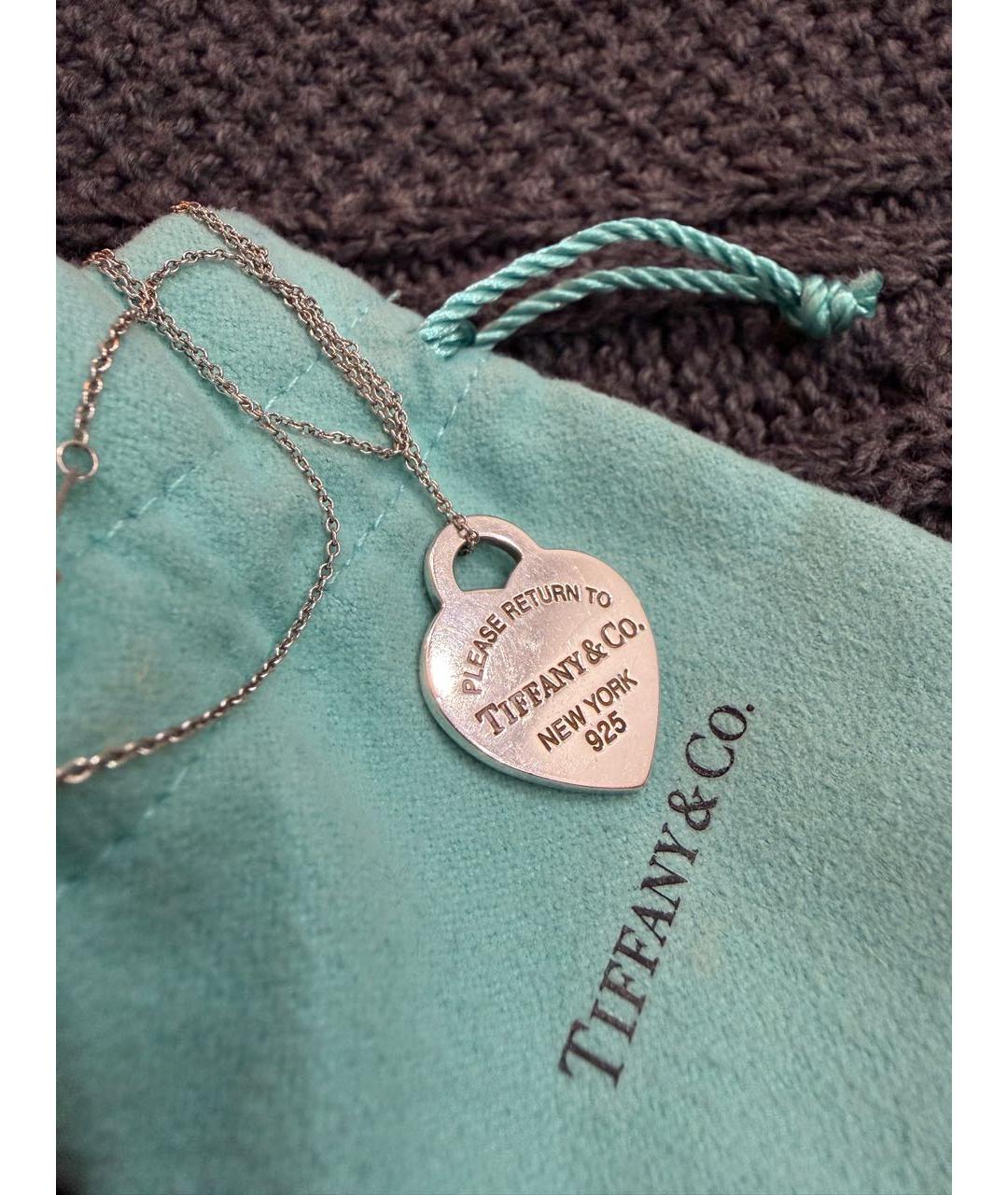 TIFFANY&CO Серебряное серебряное колье, фото 2