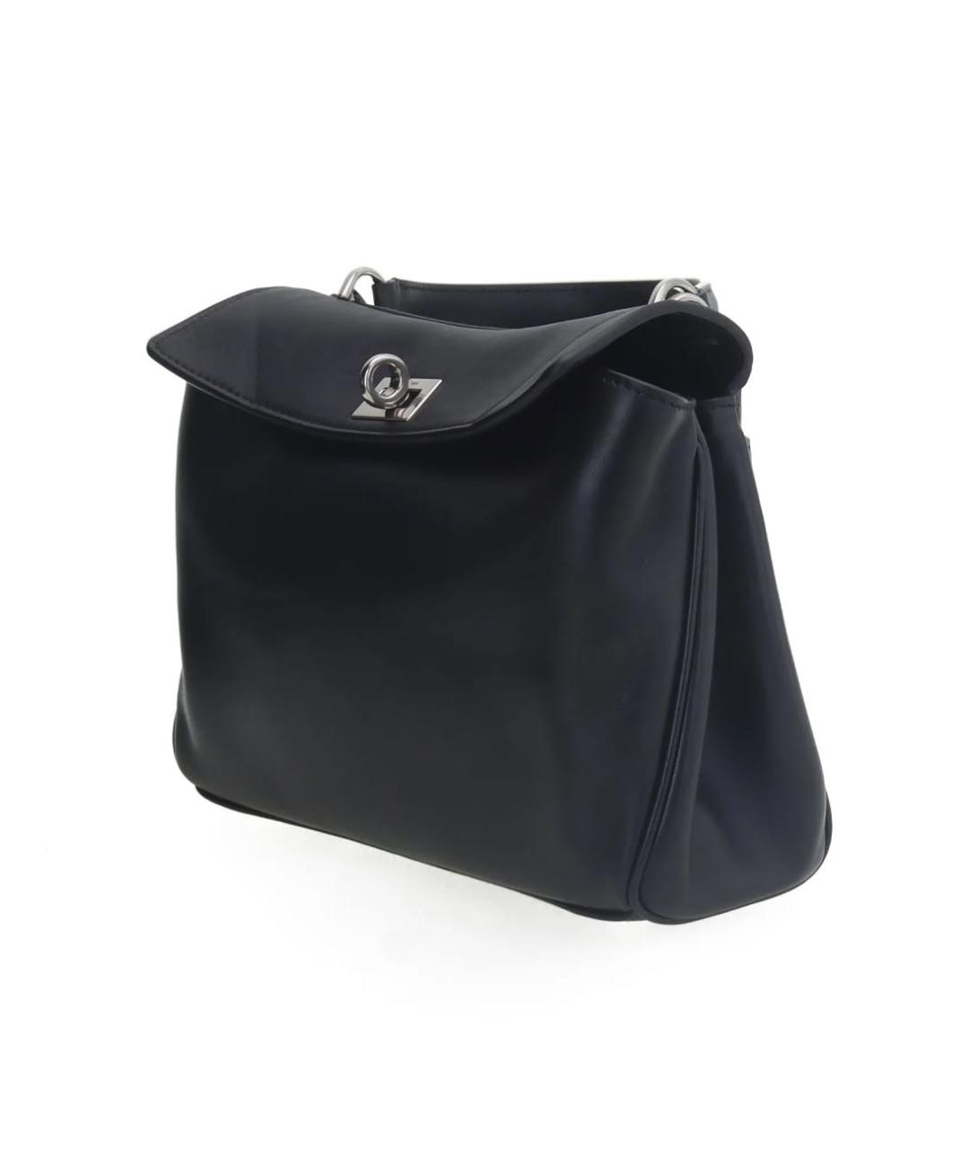 BALENCIAGA Черная кожаная сумка тоут, фото 2