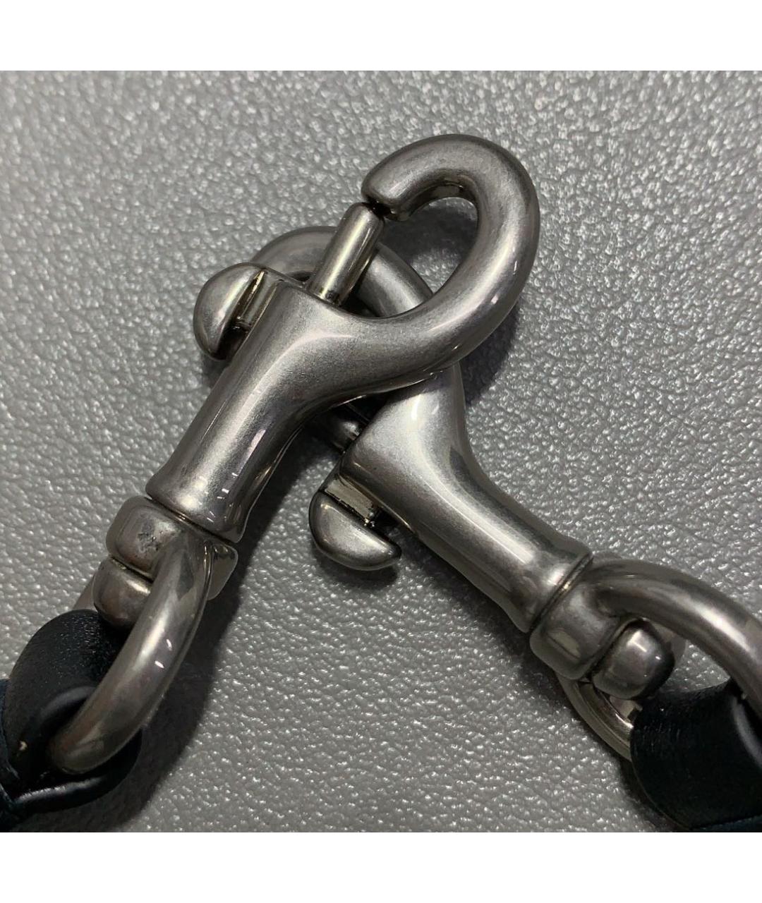 BALENCIAGA Черная кожаная сумка тоут, фото 8