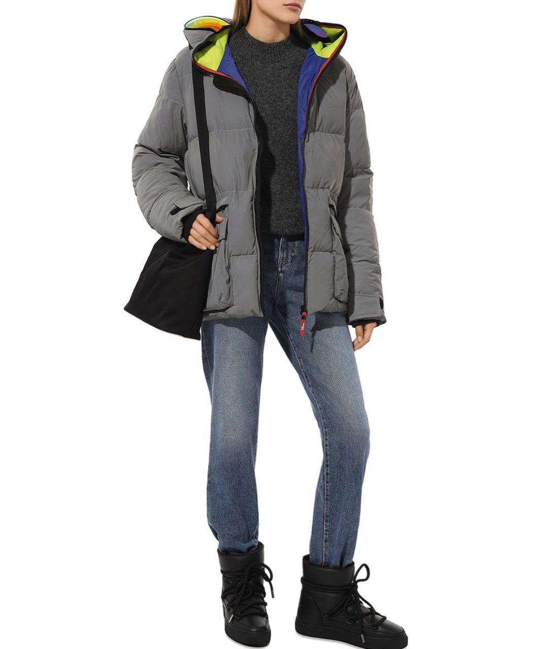 INUIKII Темно-синие кожаные сапоги, фото 8