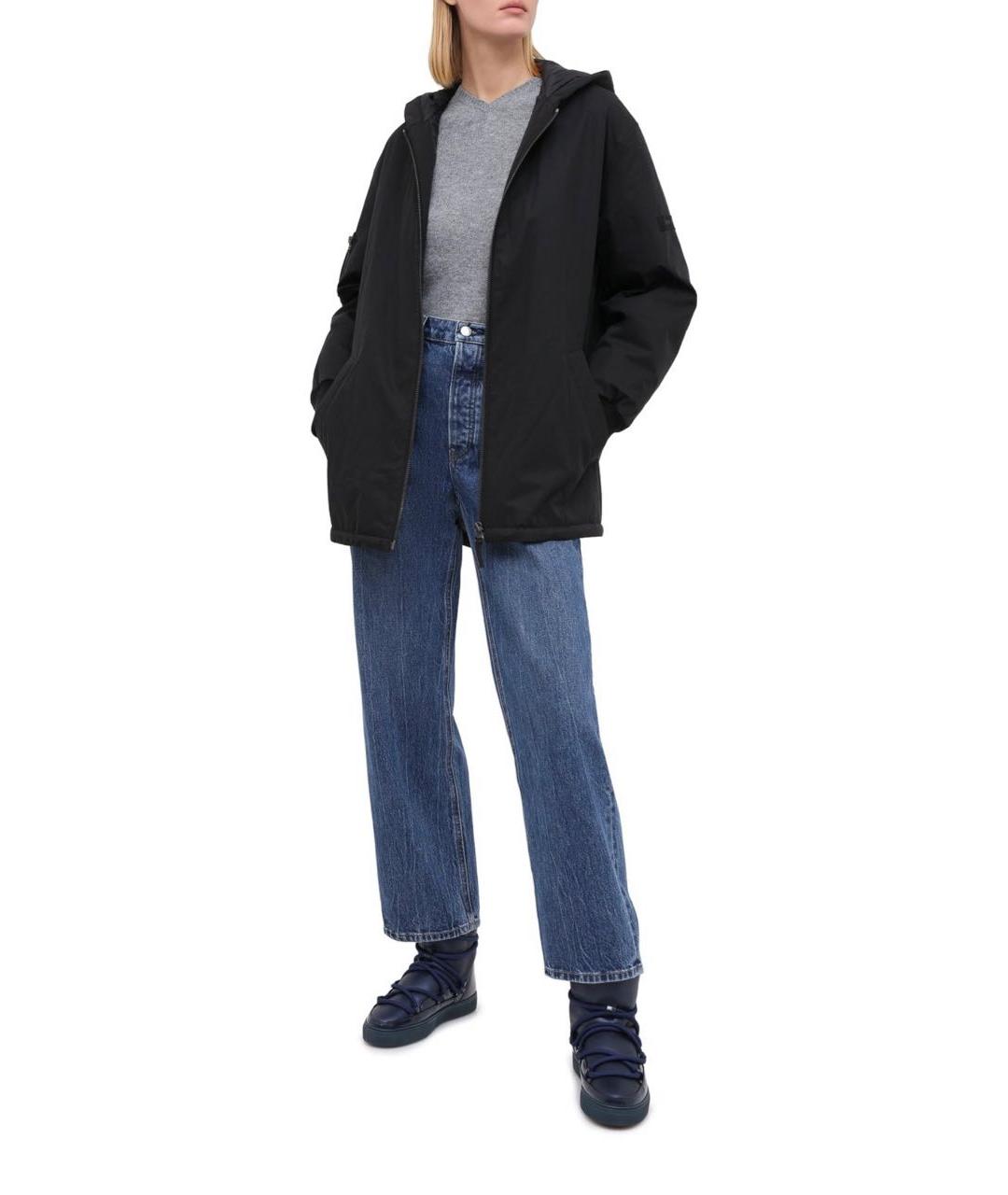 INUIKII Темно-синие кожаные сапоги, фото 4