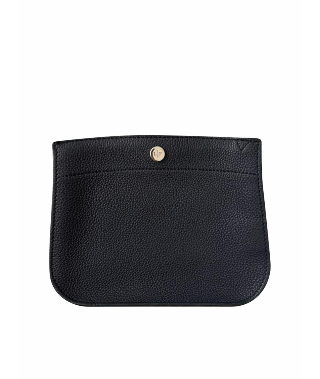 LORO PIANA Синяя кожаная сумка через плечо, фото 1