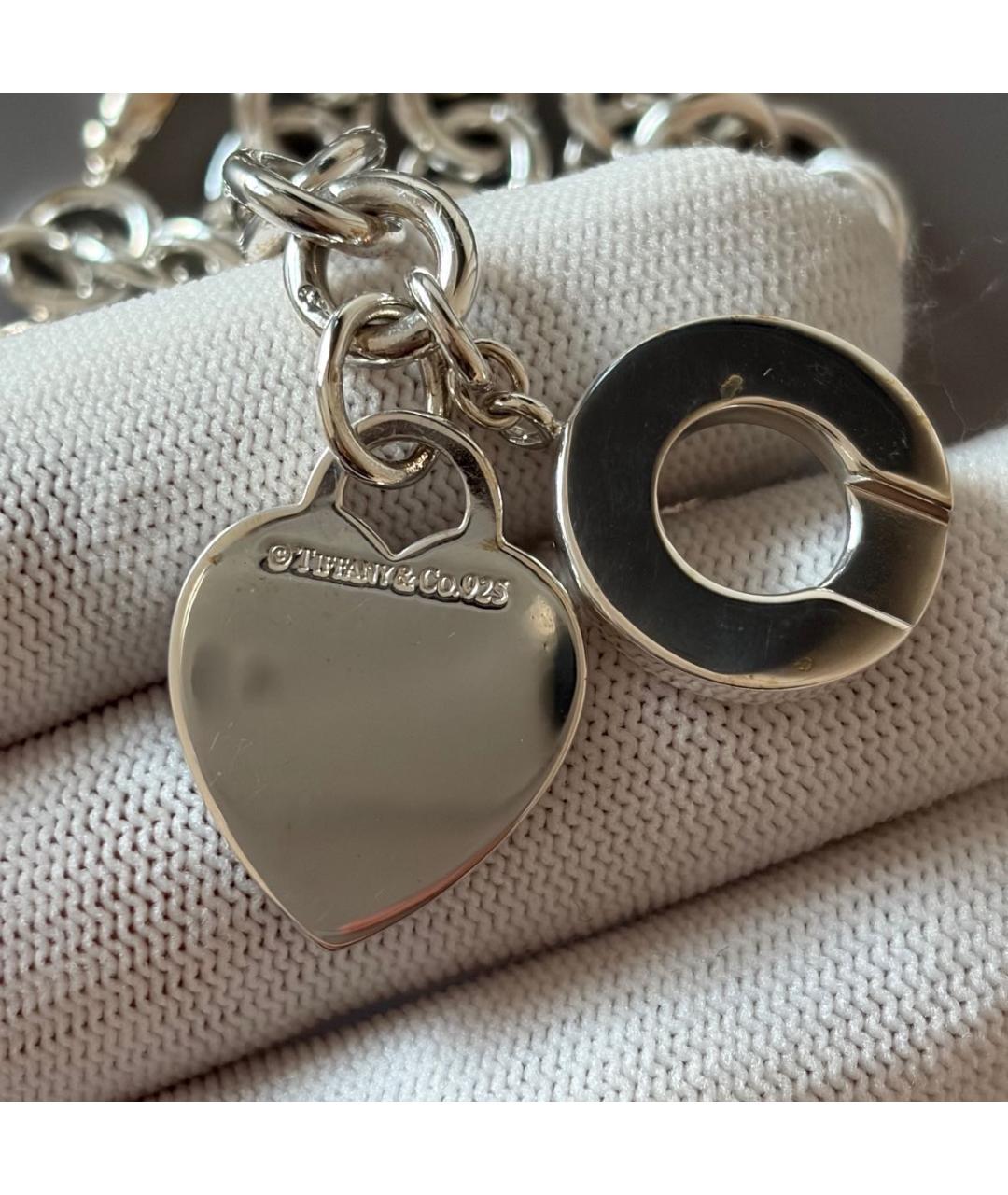 TIFFANY&CO Серебряное серебряное колье, фото 6