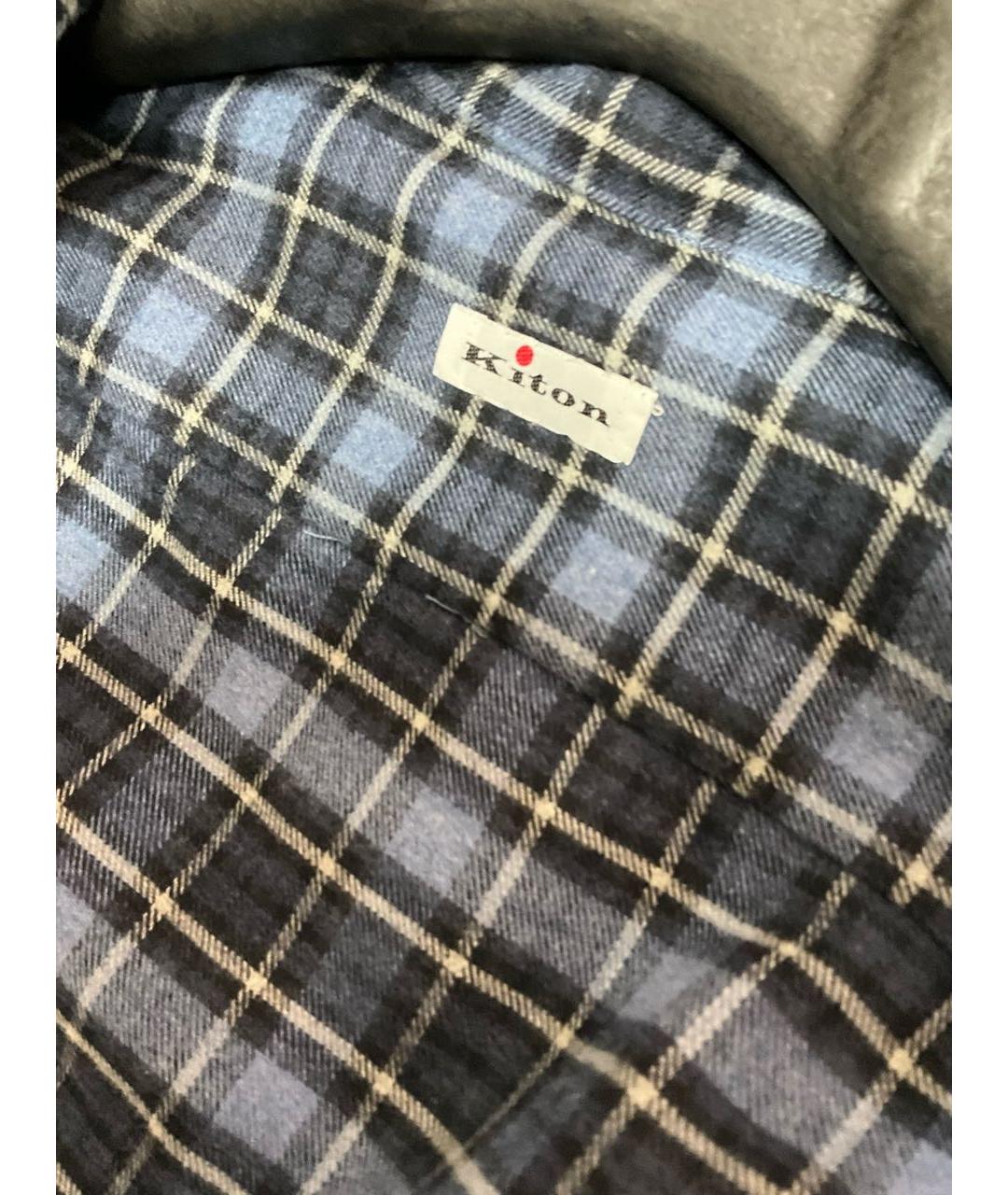 KITON Мульти хлопковая кэжуал рубашка, фото 7