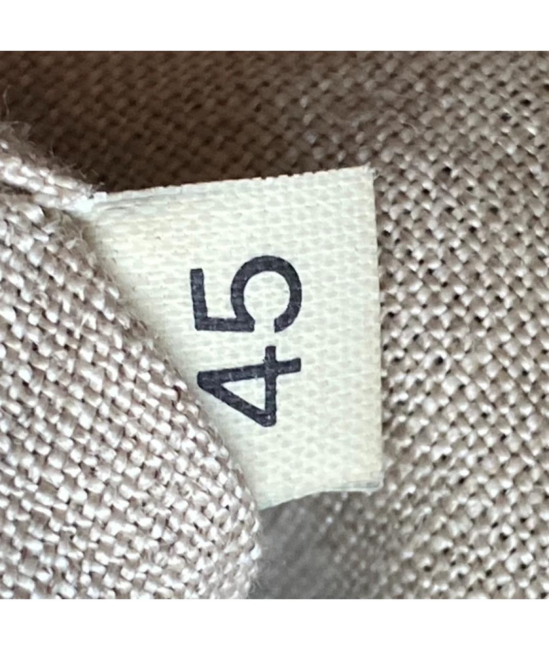 MIU MIU Бежевая тканевая сумка через плечо, фото 6