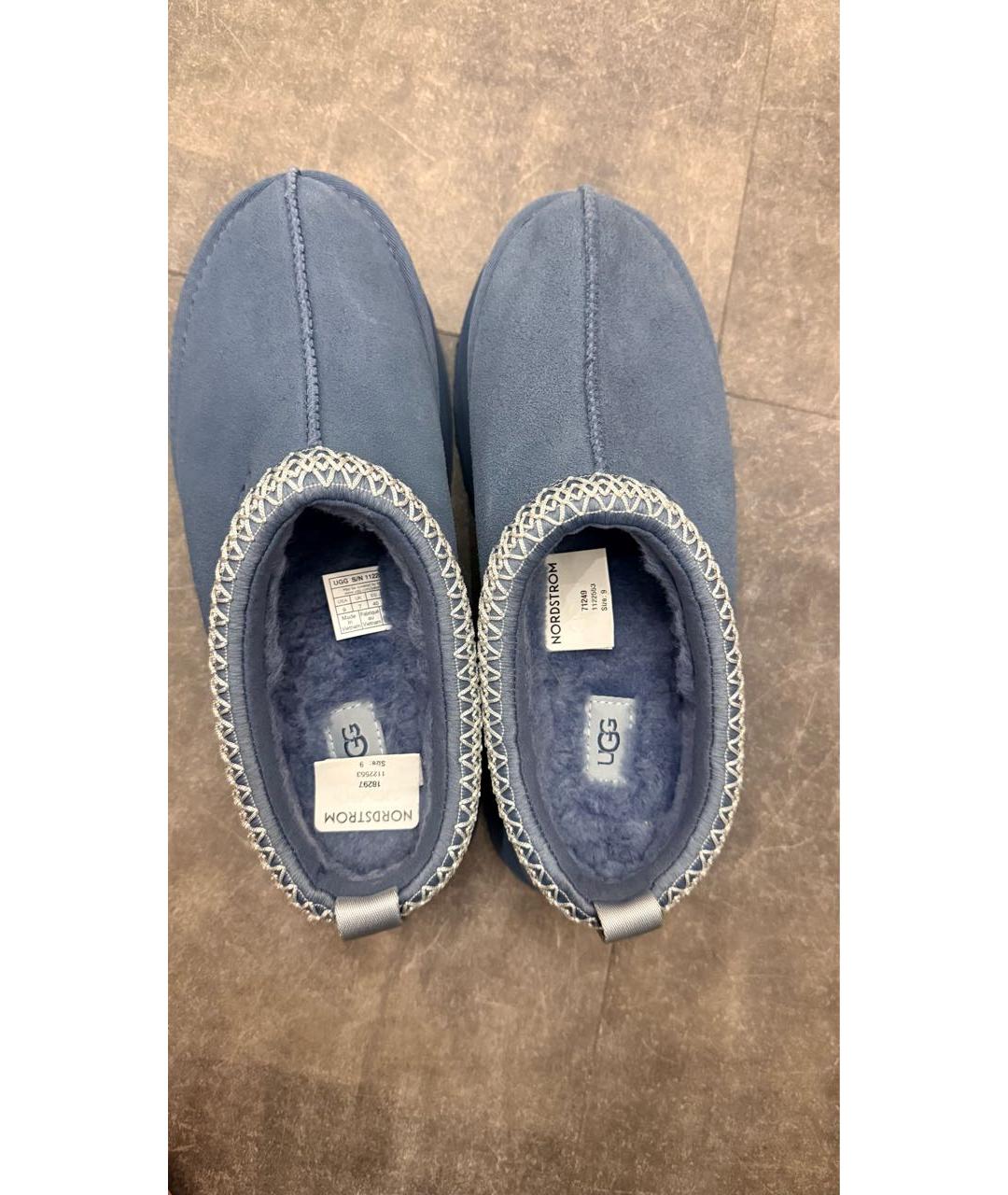 UGG AUSTRALIA Голубые замшевые ботинки, фото 3