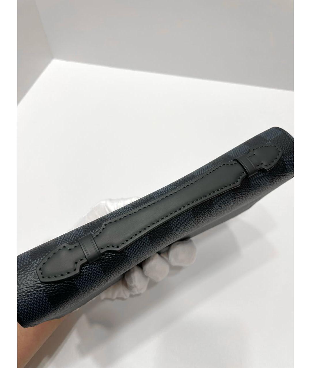 LOUIS VUITTON Черная барсетка, фото 5