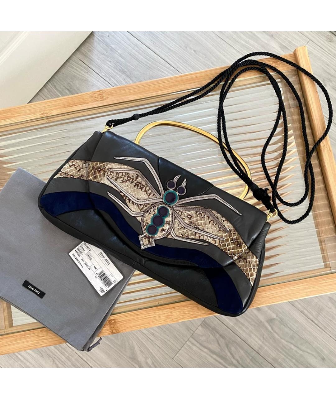 MIU MIU Мульти кожаная сумка через плечо, фото 7