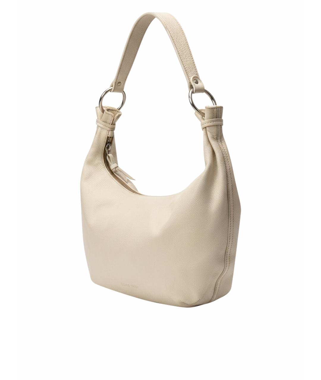 MIU MIU Бежевая кожаная сумка через плечо, фото 1