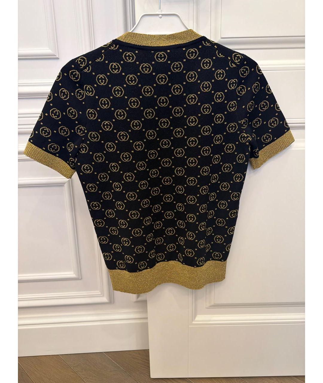 GUCCI Черный шерстяной джемпер / свитер, фото 2