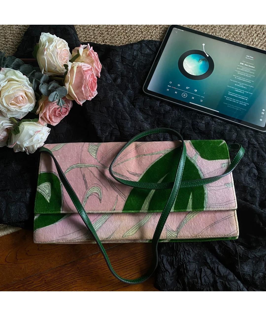 MIU MIU Мульти бархатная сумка через плечо, фото 6