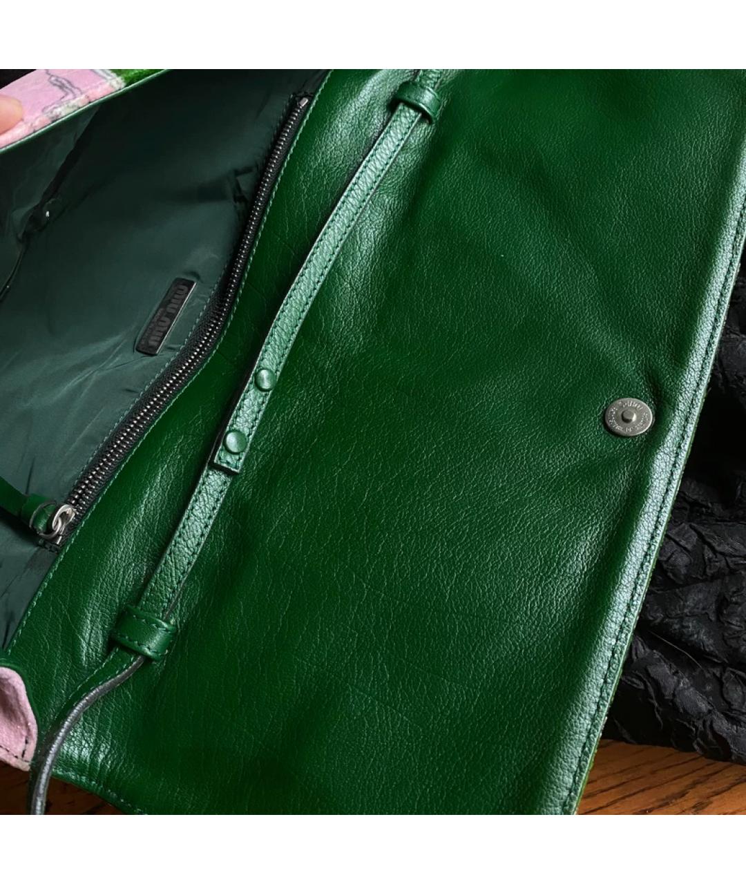 MIU MIU Мульти бархатная сумка через плечо, фото 3