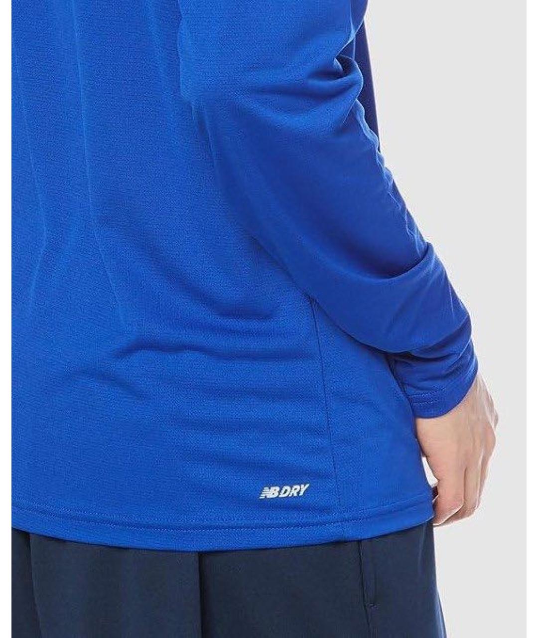 NEW BALANCE Синяя полиэстеровая водолазка, фото 7