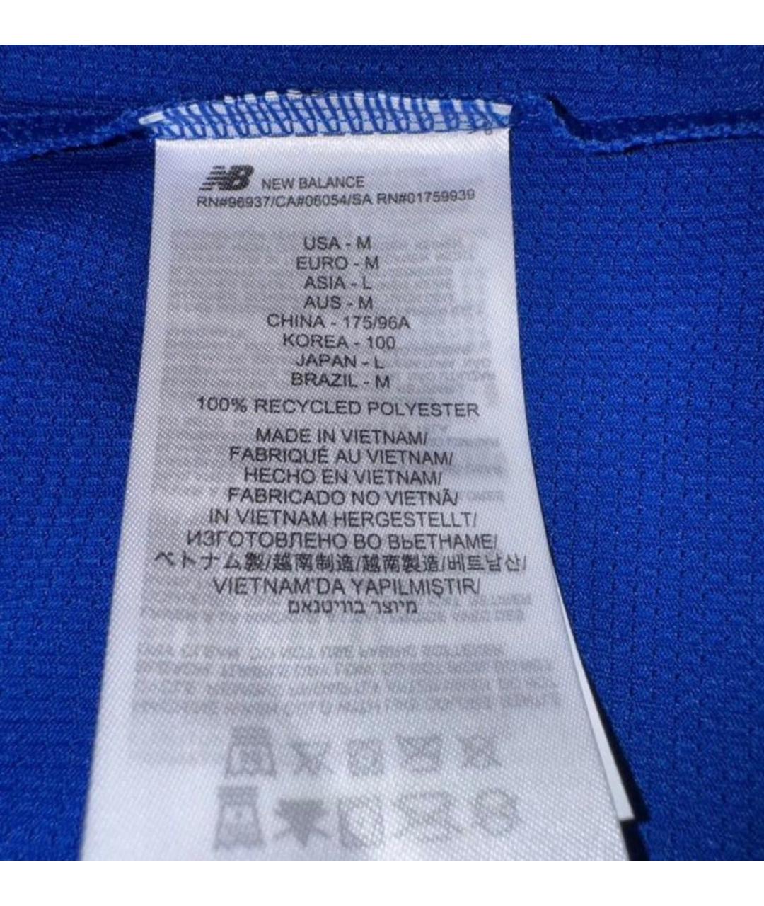 NEW BALANCE Синяя полиэстеровая водолазка, фото 6