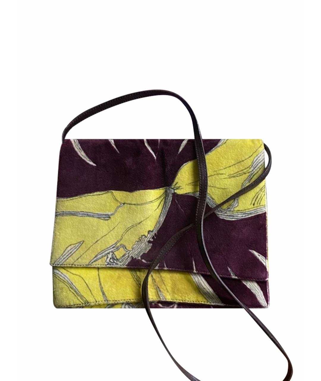 MIU MIU Мульти бархатная сумка через плечо, фото 7