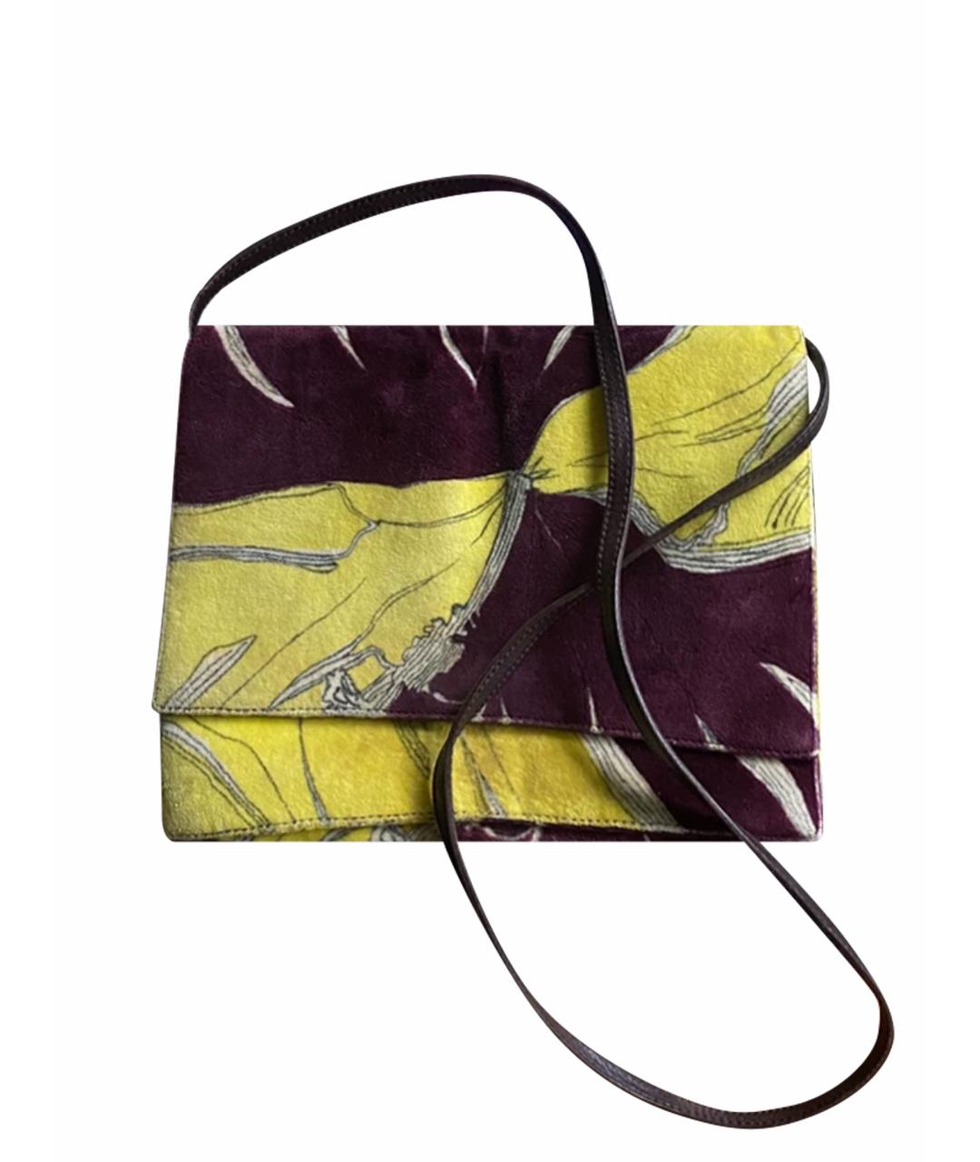 MIU MIU Мульти бархатная сумка через плечо, фото 1