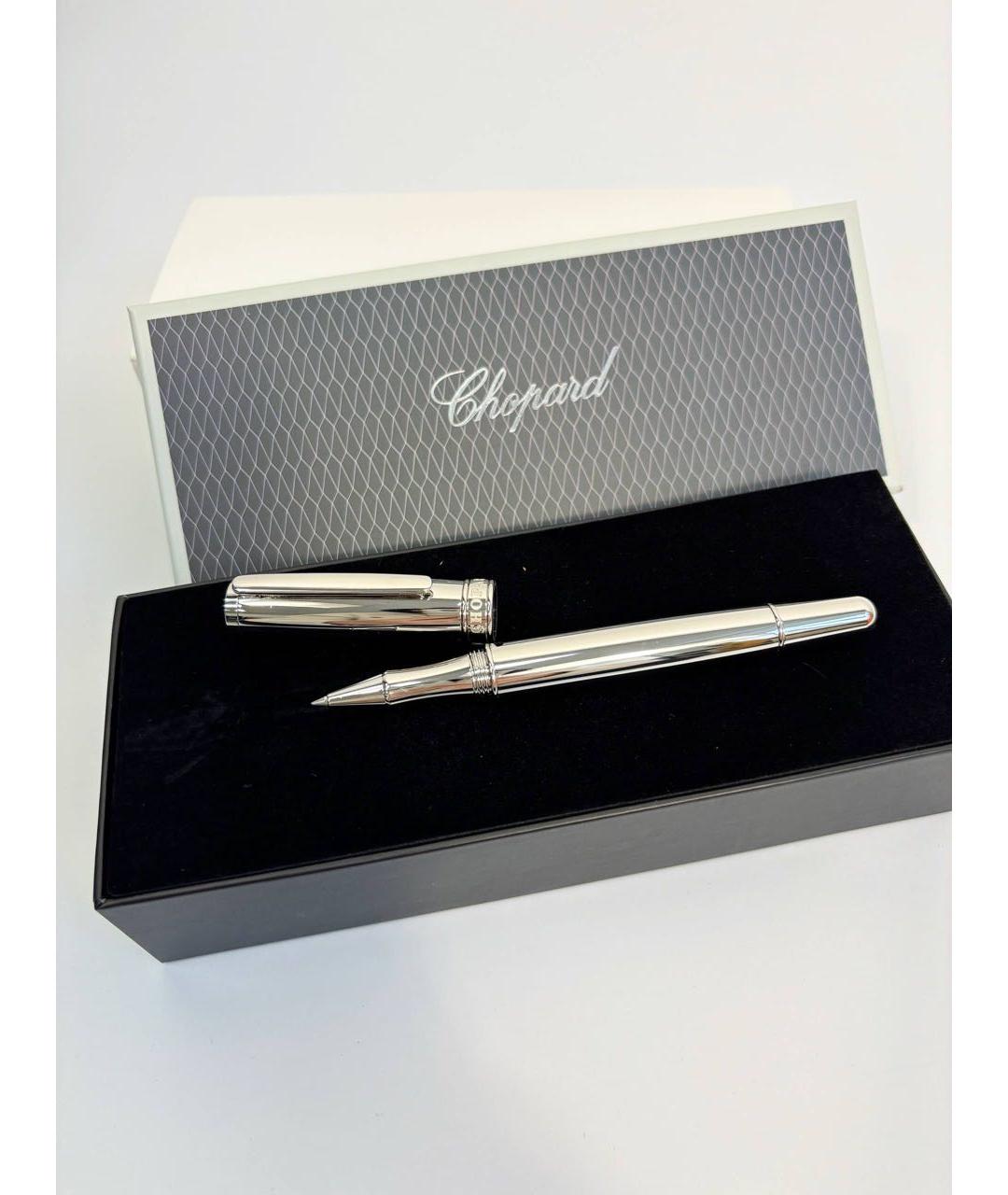 CHOPARD Серебряная металлическая чернильная ручка, фото 3