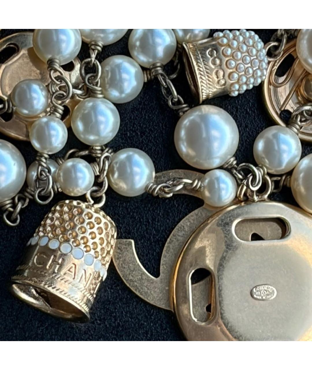 CHANEL Золотое колье, фото 4