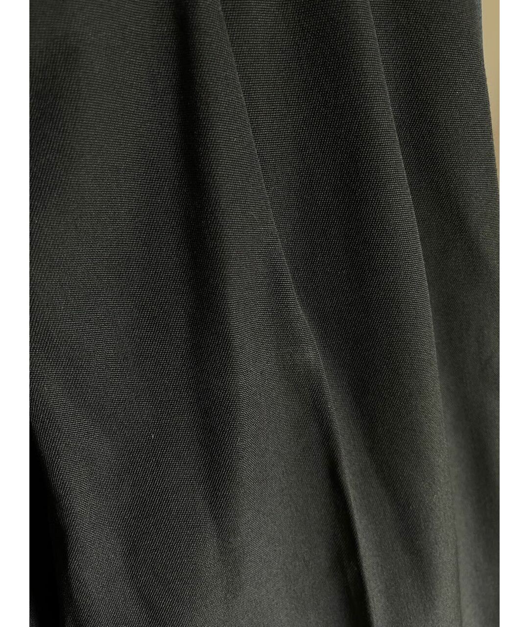 LANVIN Черные шерстяные прямые брюки, фото 4