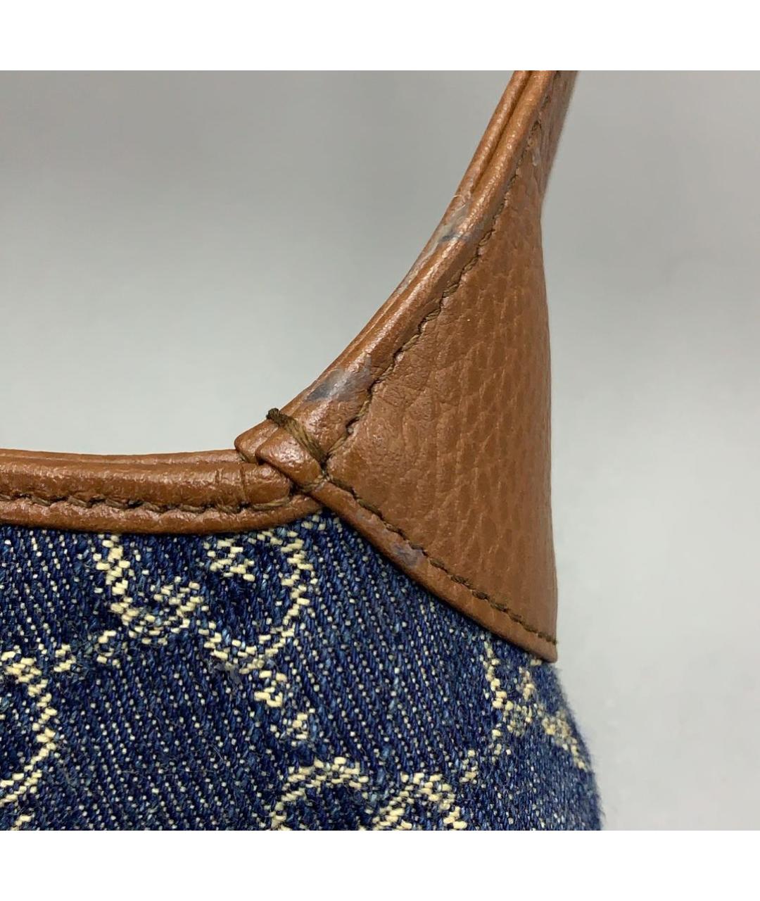 GUCCI Коричневая кожаная сумка с короткими ручками, фото 6