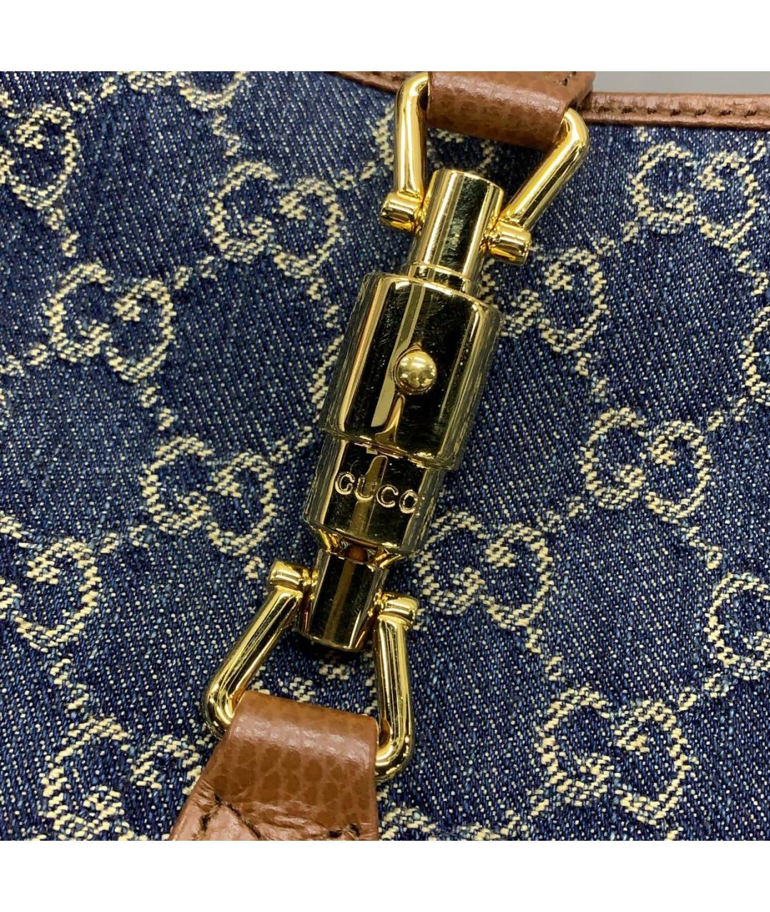 GUCCI Коричневая кожаная сумка с короткими ручками, фото 7