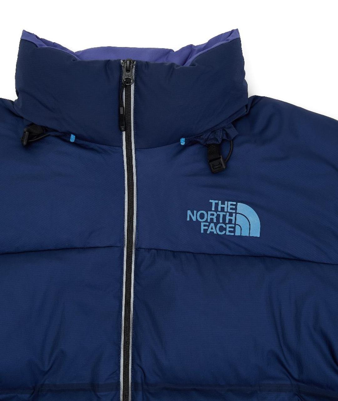 THE NORTH FACE Синий полиэстеровый пуховик, фото 5