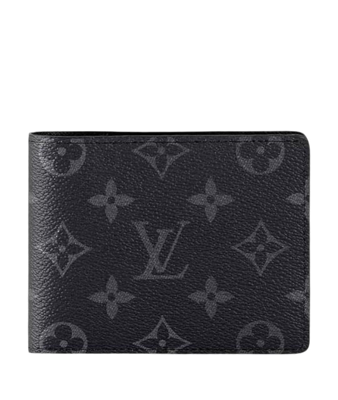 LOUIS VUITTON Антрацитовый кошелек, фото 1