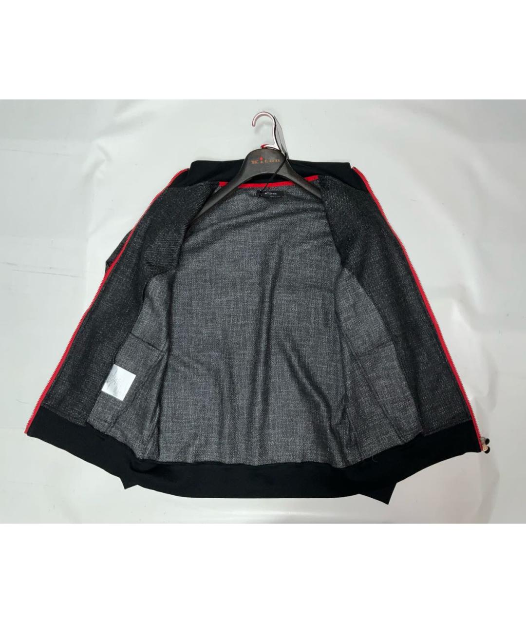 KITON Серая шерстяная куртка, фото 7