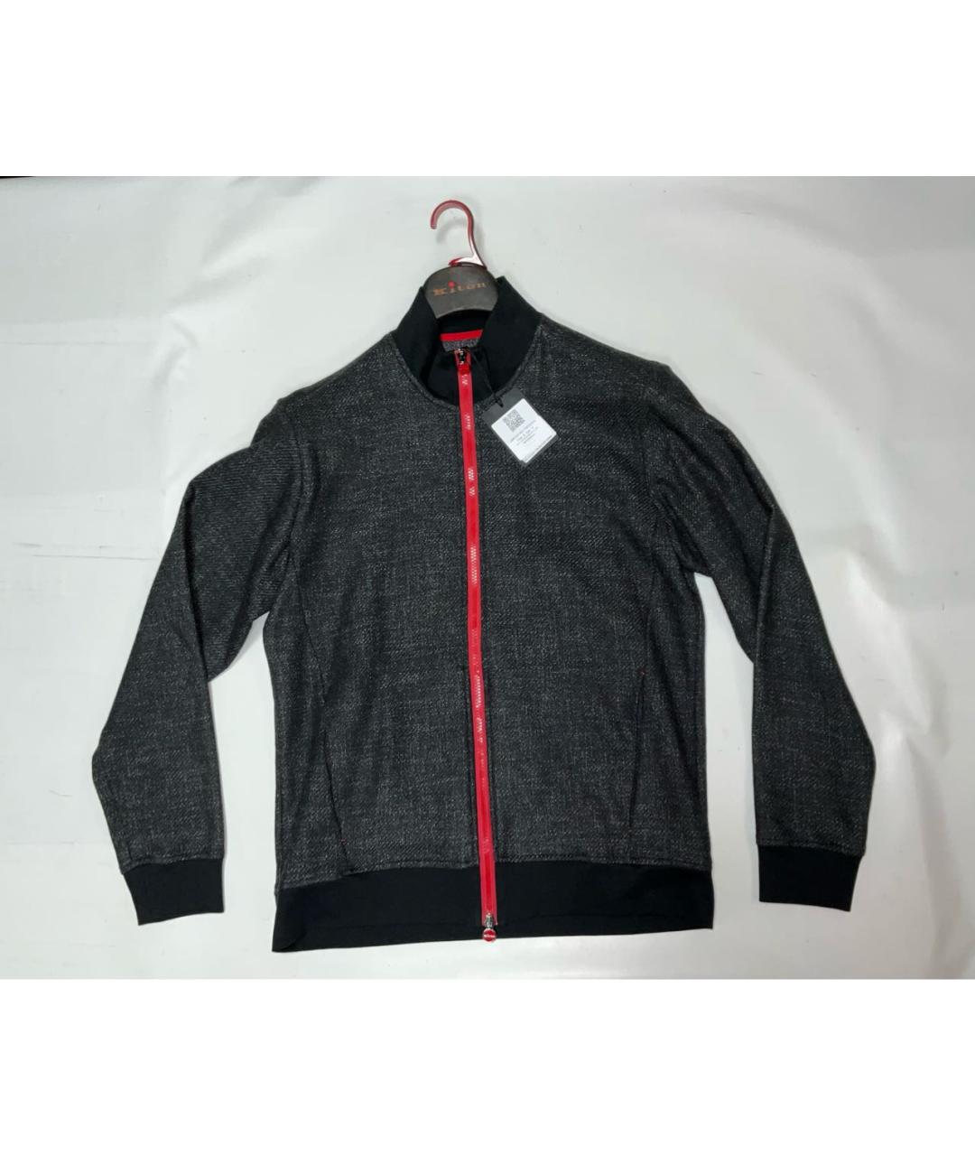 KITON Серая шерстяная куртка, фото 2