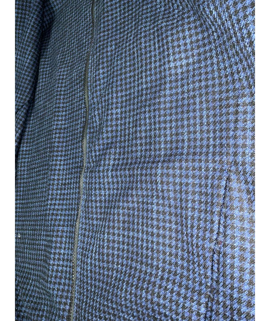 KITON Синяя шерстяная куртка, фото 5