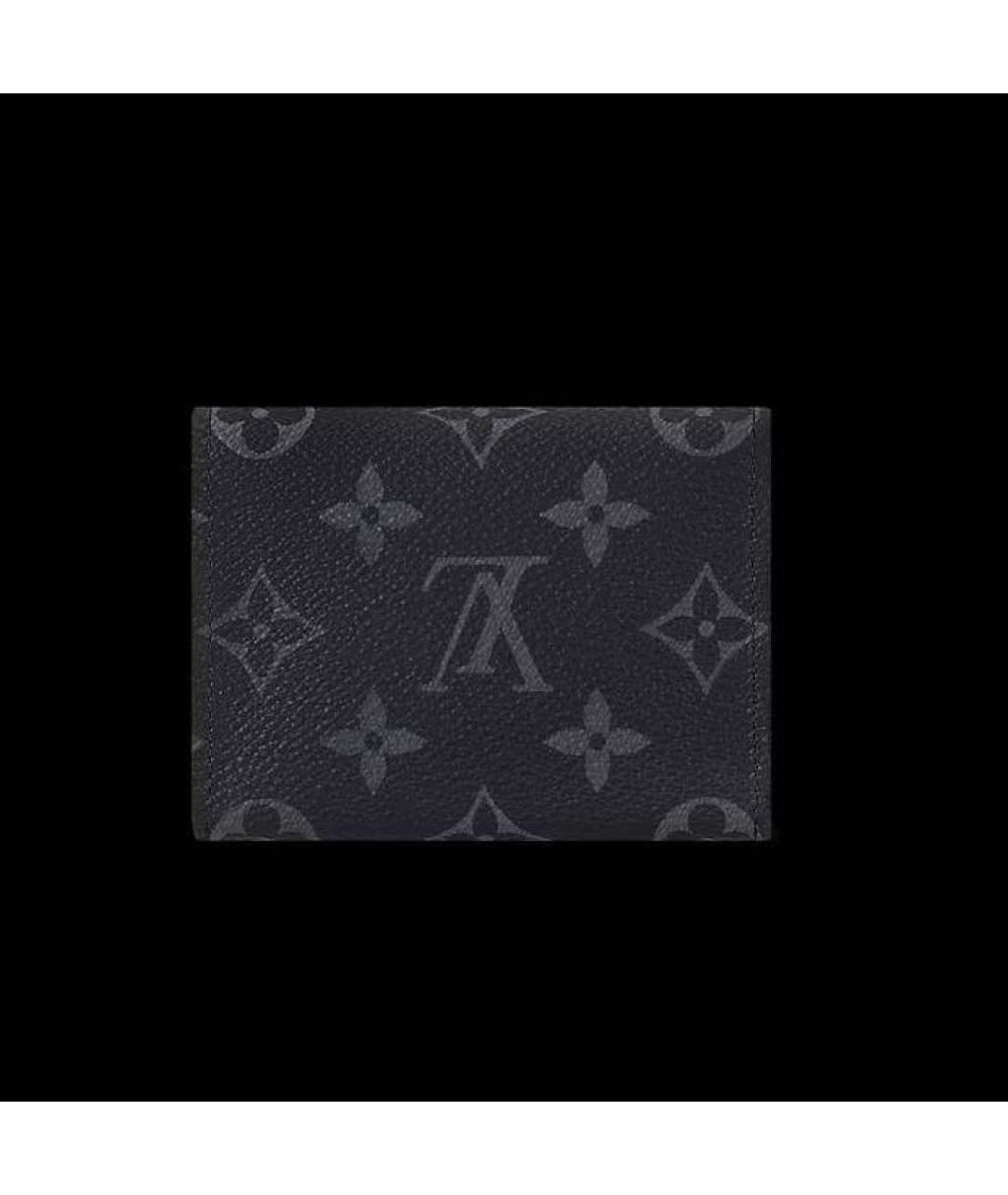 LOUIS VUITTON Черный кардхолдер, фото 3