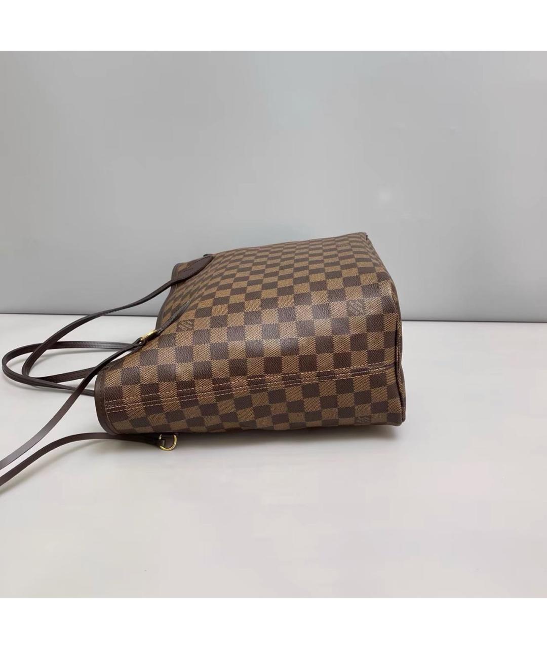 LOUIS VUITTON Коричневая сумка тоут, фото 4