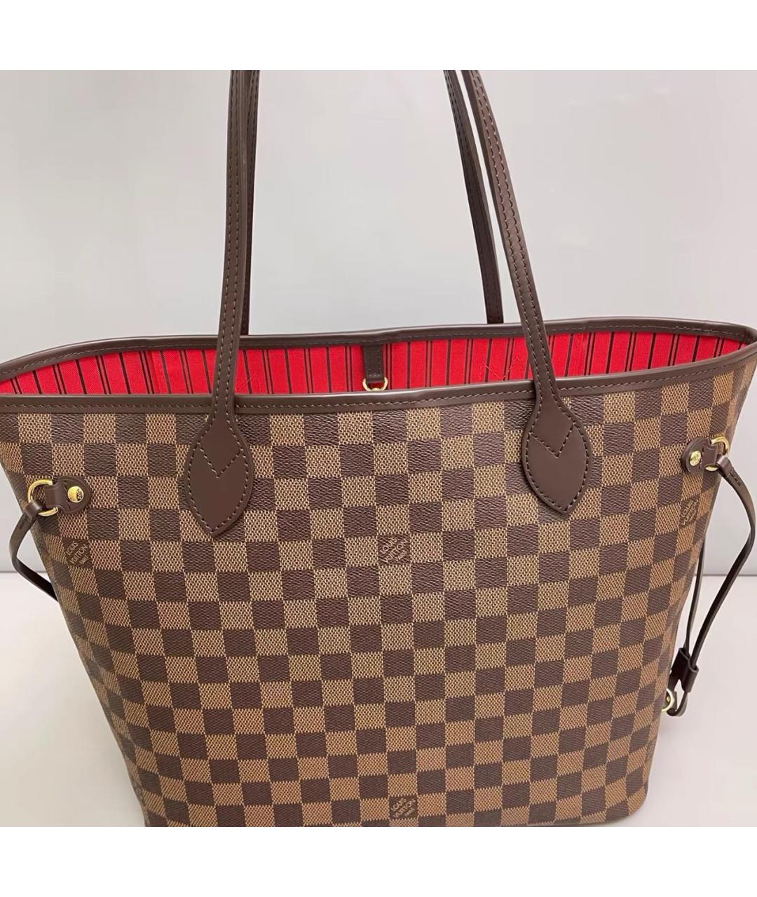 LOUIS VUITTON Коричневая сумка тоут, фото 7