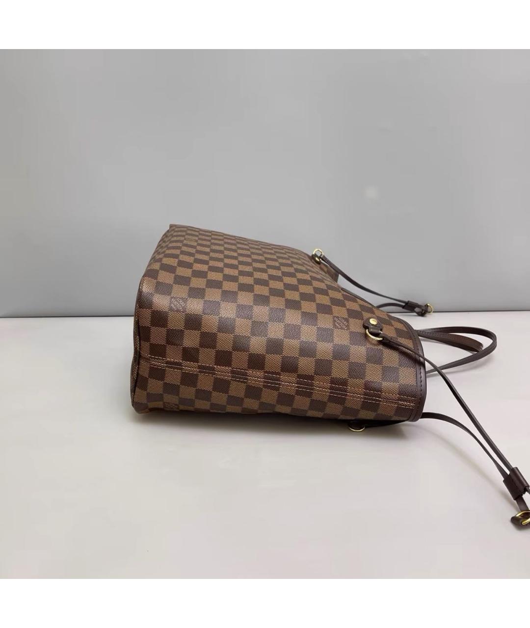 LOUIS VUITTON Коричневая сумка тоут, фото 3