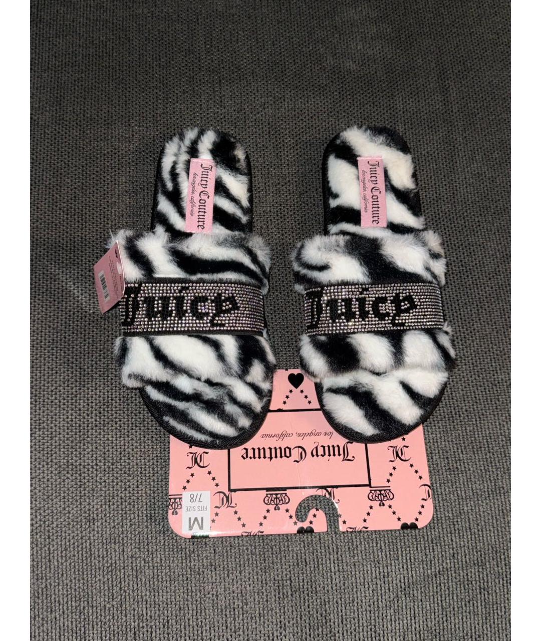 JUICY COUTURE Черные резиновые босоножки, фото 2