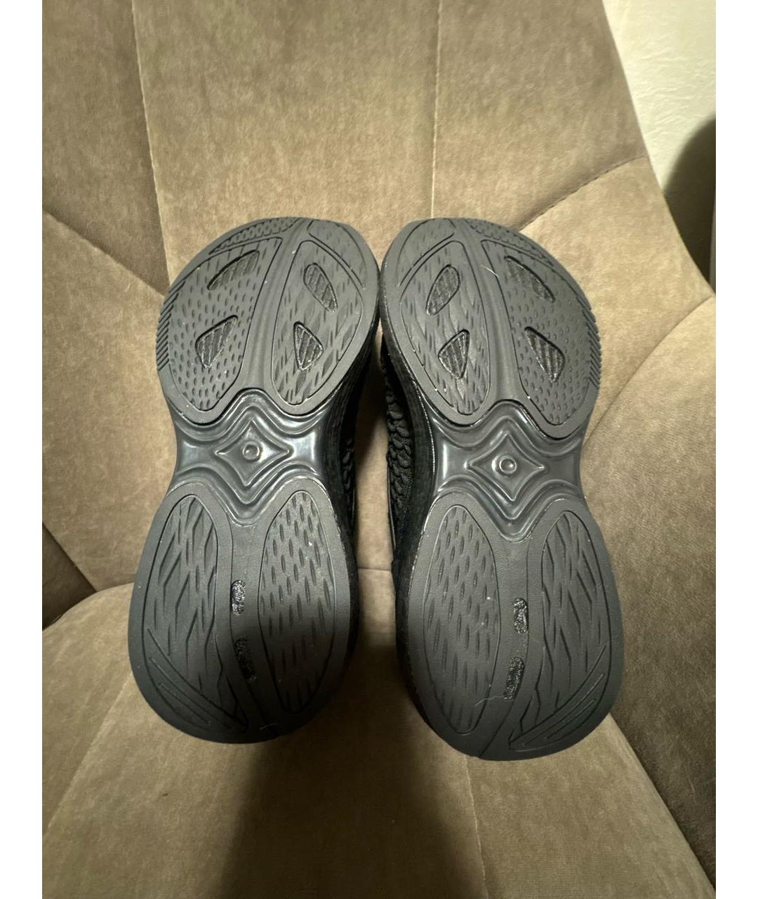 PLEIN SPORT Черные текстильные кроссовки, фото 8