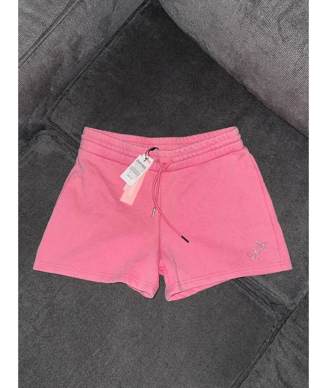 JUICY COUTURE Розовый хлопковый костюм с брюками, фото 2