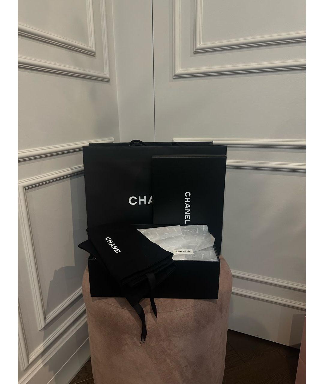 CHANEL Черные замшевые балетки, фото 5