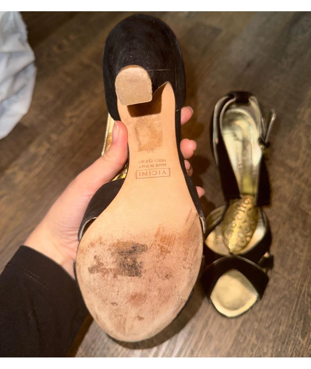 GIUSEPPE ZANOTTI DESIGN Черные замшевые туфли, фото 3