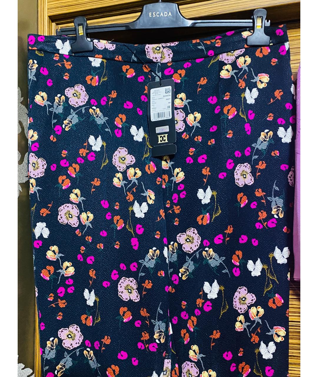 ESCADA Мульти вискозный костюм с брюками, фото 5