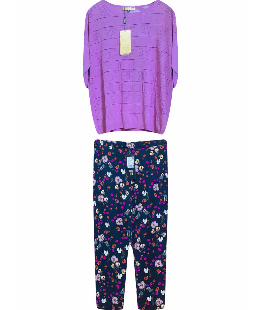 ESCADA Мульти вискозный костюм с брюками, фото 1