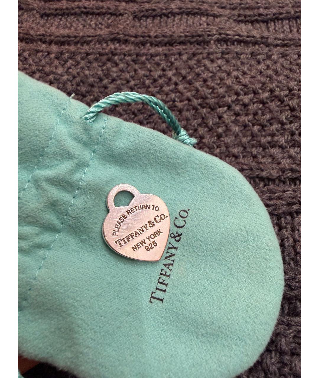 TIFFANY&CO Серебрянный серебряный кулон, фото 5