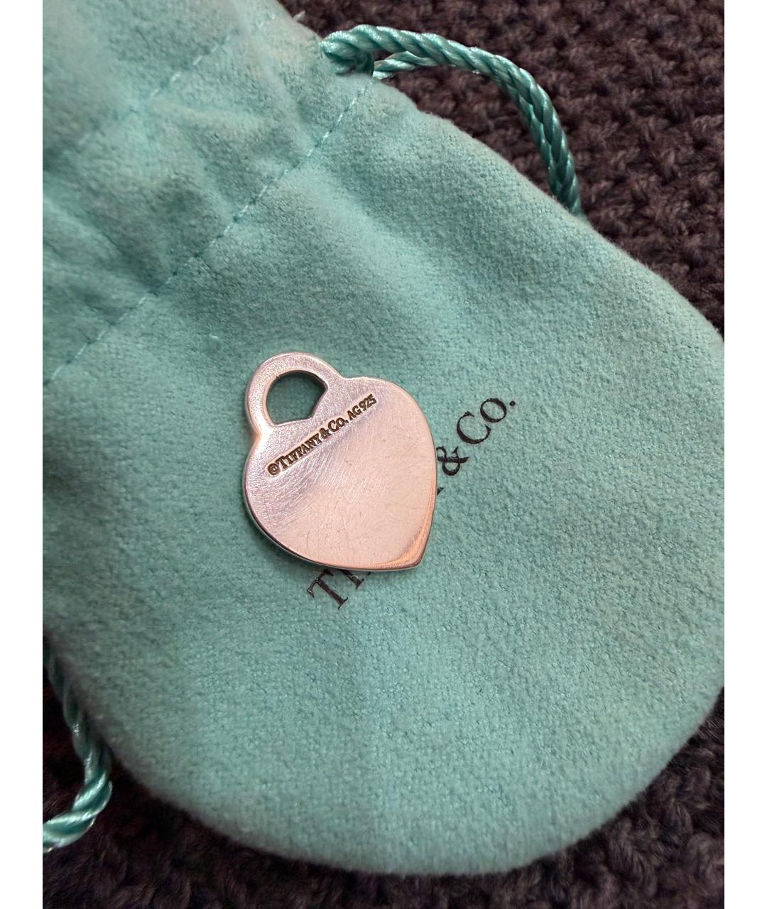 TIFFANY&CO Серебрянный серебряный кулон, фото 3