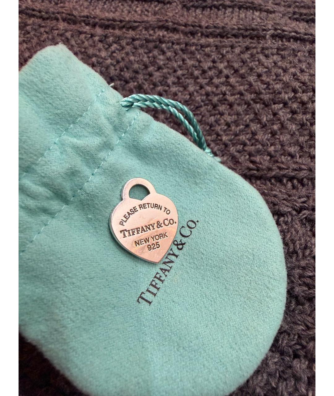 TIFFANY&CO Серебрянный серебряный кулон, фото 2