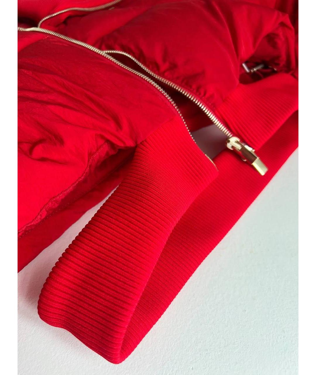 JACQUEMUS Красная полиэстеровая куртка, фото 8