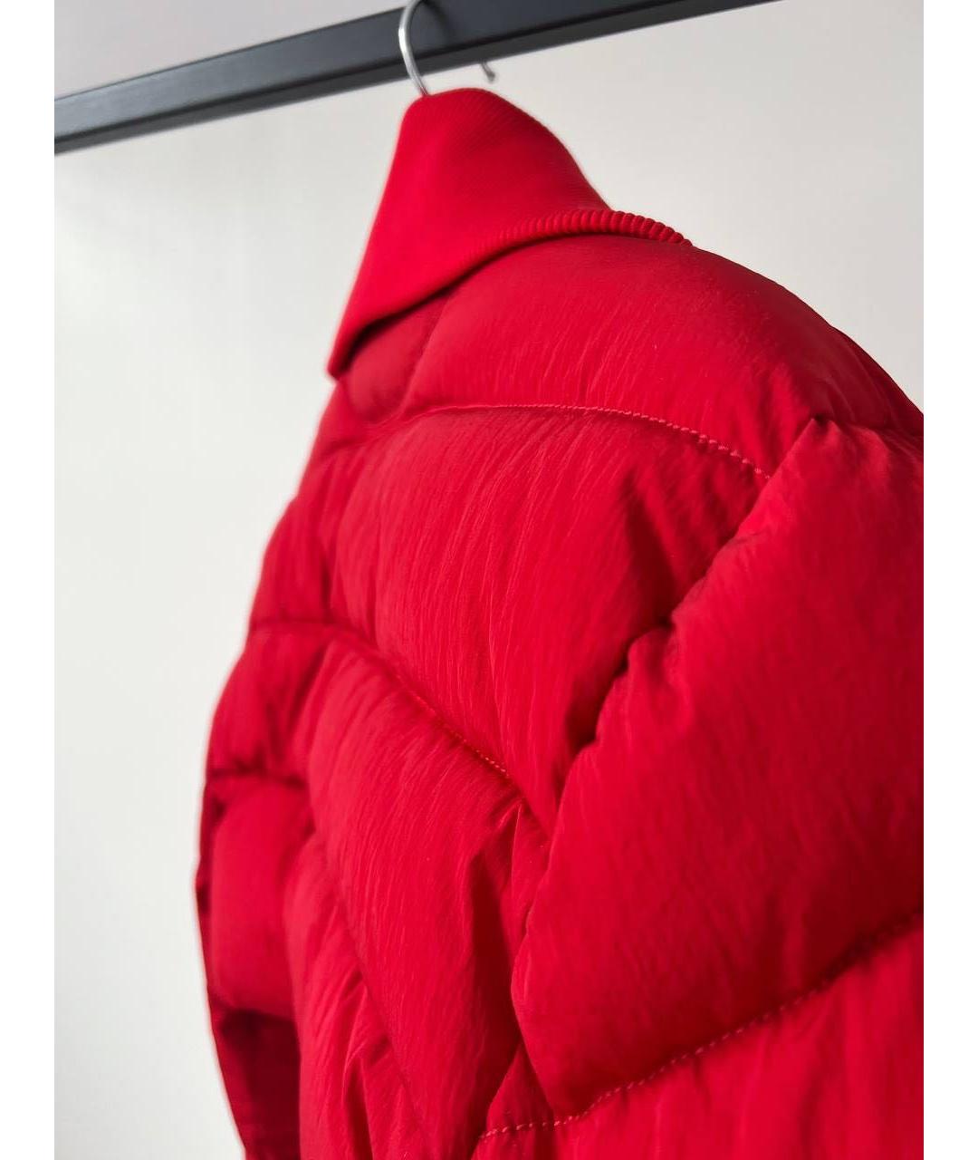 JACQUEMUS Красная полиэстеровая куртка, фото 6