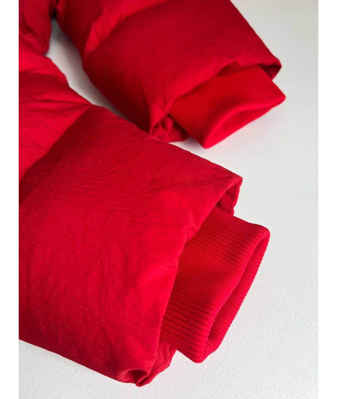 JACQUEMUS Красная полиэстеровая куртка, фото 5