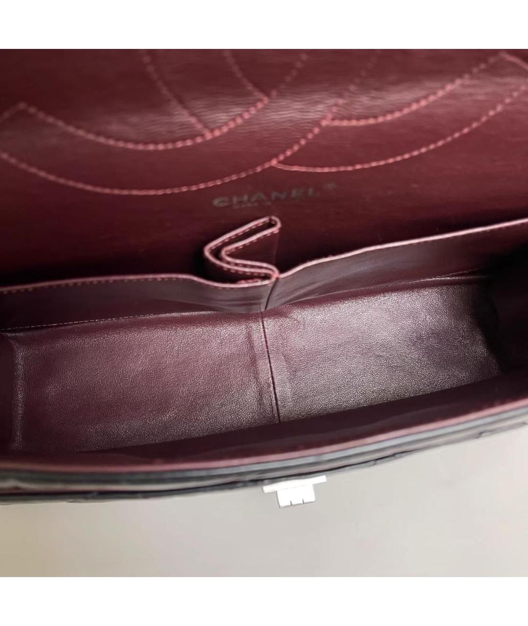 CHANEL Черная кожаная сумка через плечо, фото 8