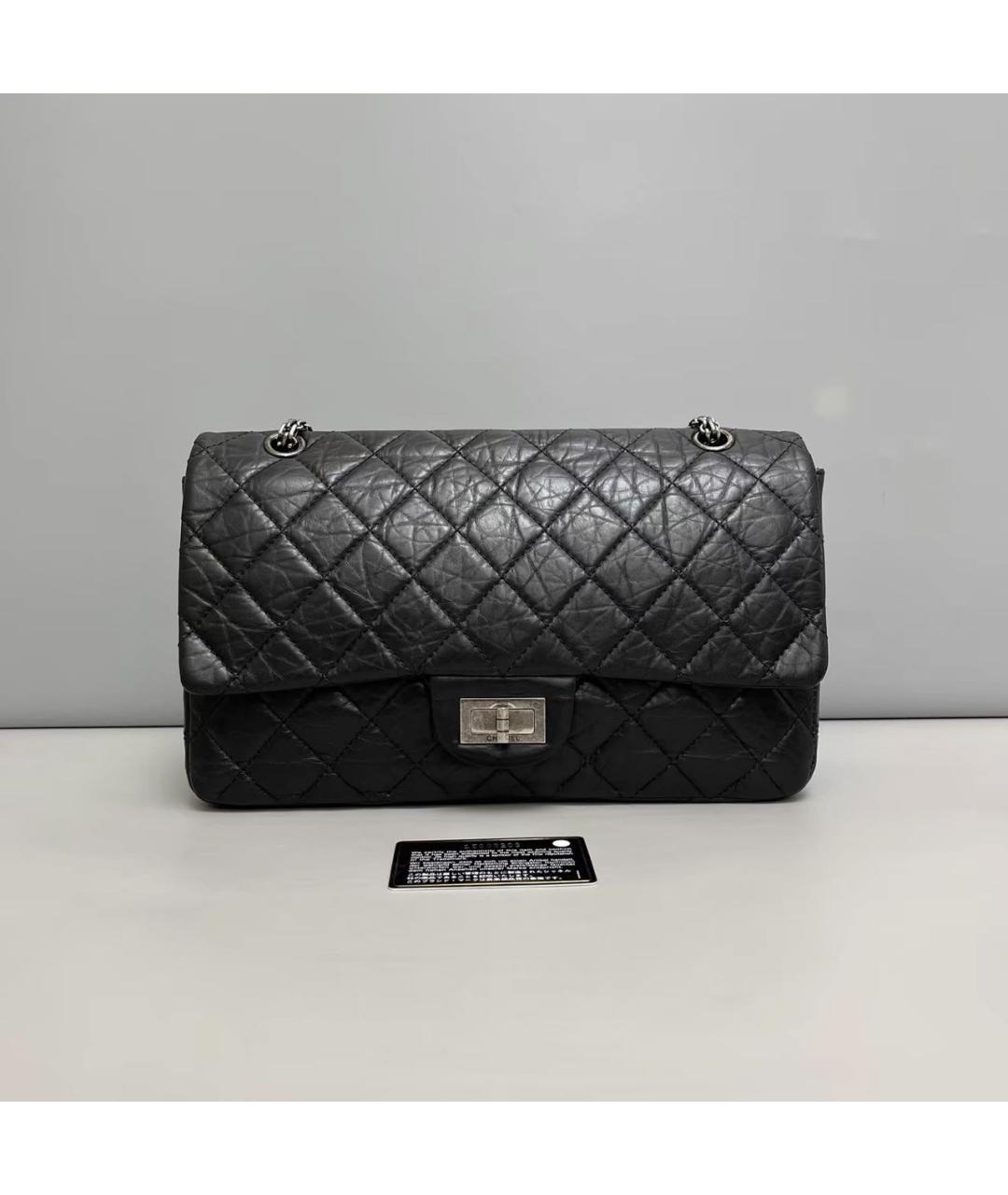 CHANEL Черная кожаная сумка через плечо, фото 9