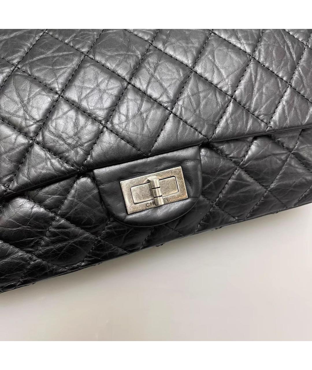 CHANEL Черная кожаная сумка через плечо, фото 3